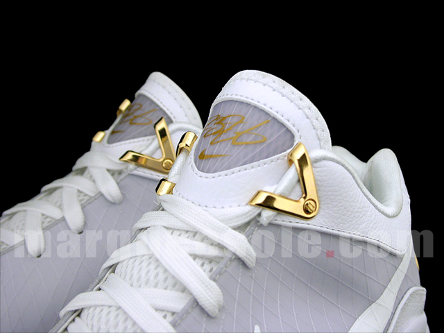Nike Air Max Lebron Vii Low White Gold 04