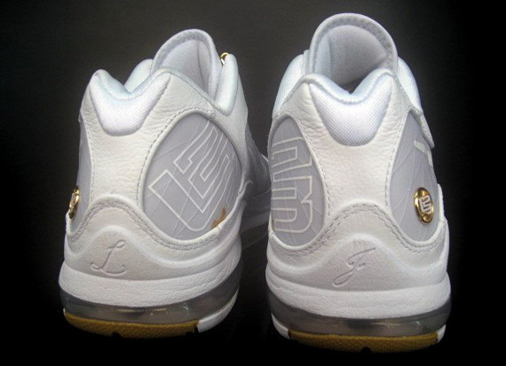 Nike Air Max Lebron Vii Low White Gold 4