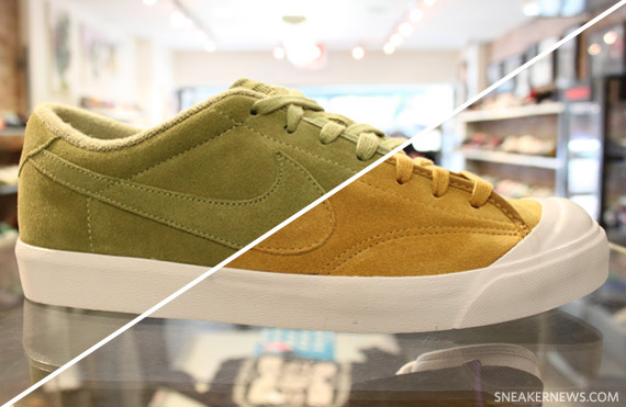 Nike All Court Low Quickstrike – Golden Harvest + Dark Sage | Available