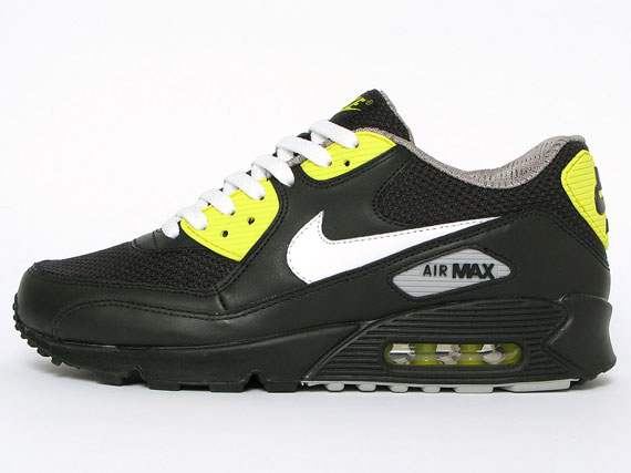 Nike Am 90 Premium Blk Vibrant Yellow 05