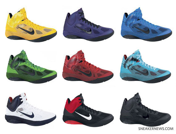 Nike Hyperfuse Fall 2010 Colorways