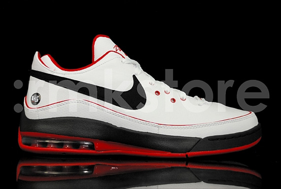 Nike Lebron Vii Low White Red Black 06