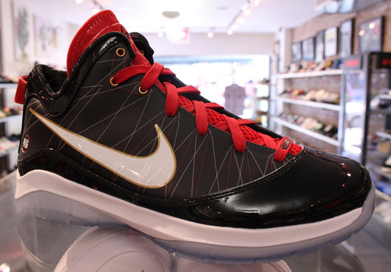 Nike Lebron Vii Ps Black Red 4