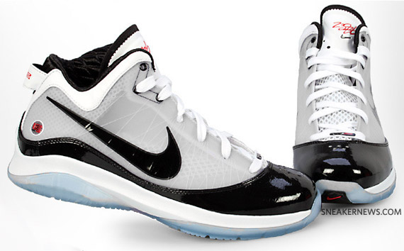 Nike Lebron Vii Ps Pop Black White 2