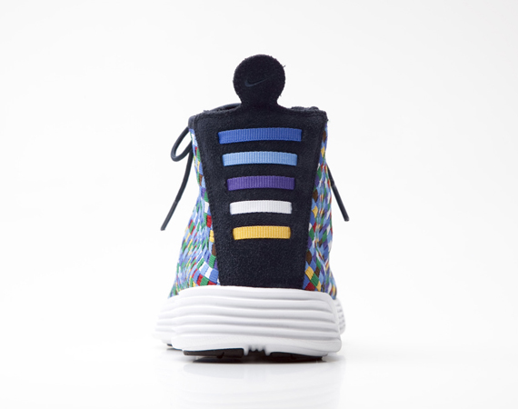 Nike Lunar Woven Chukka Rainbow Black 01