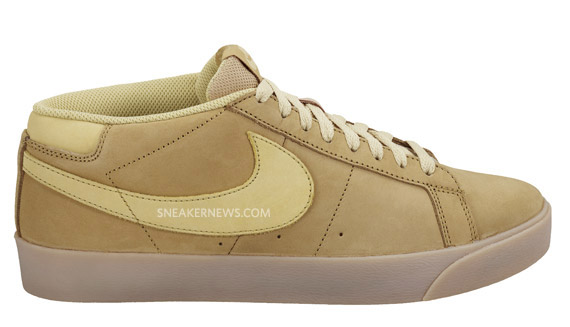 Nike Sb Blazer Cs Premium Metallic Gold Gold Dust 1