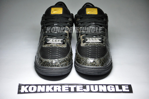 Nike Terminator Lux Black Snakeskin Low Unreleased Sample 02