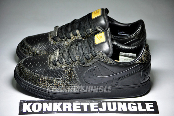 Nike Terminator Lux Black Snakeskin Low Unreleased Sample 03