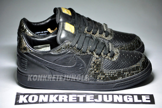 Nike Terminator Lux Black Snakeskin Low Unreleased Sample 04