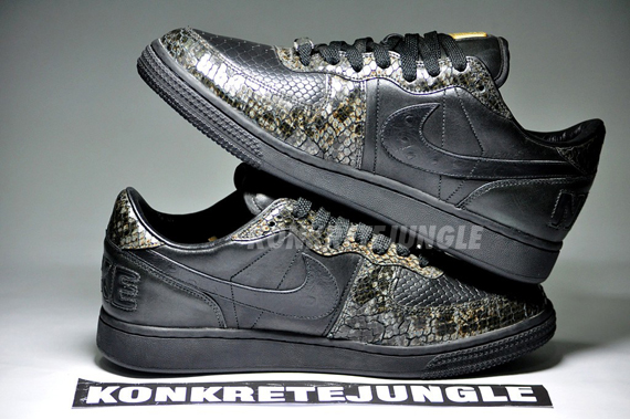 Nike Terminator Lux Black Snakeskin Low Unreleased Sample 06