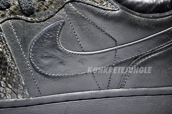 Nike Terminator Lux Black Snakeskin Low Unreleased Sample 16