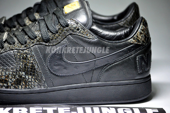 Nike Terminator Lux Black Snakeskin Low Unreleased Sample 20