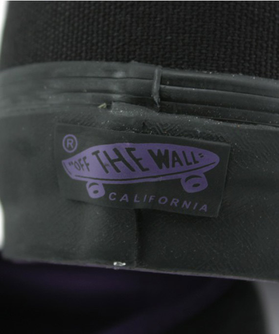 Vans Black Purple Slipon 05