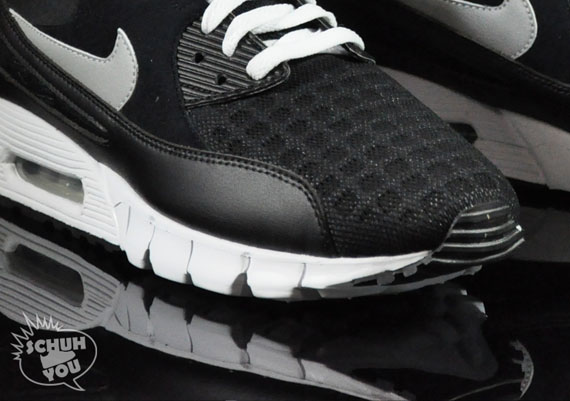 Nike Air Max 90 Current Torch - Black - Silver - White