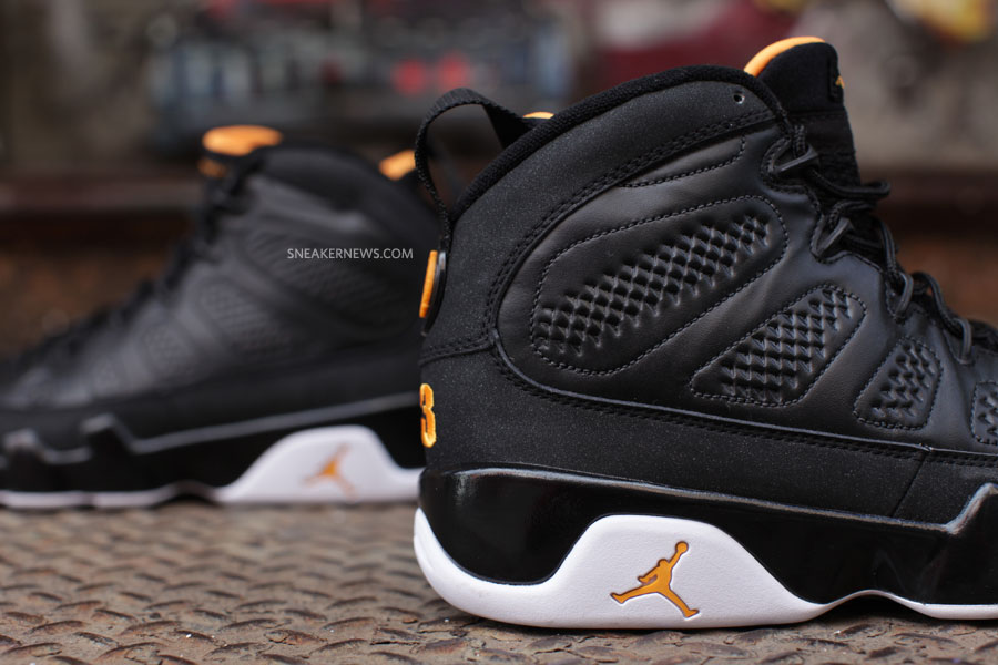 Air Jordan 9 Citrus Detailed Feature 01