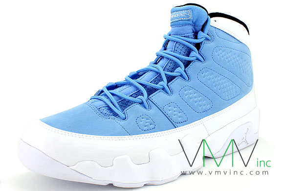 Air Jordan Ix White University Blue Unpowder 01