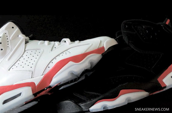 air-jordan-vi-infrared-pack-2010-video-comparison-2 Air Jordan Vi Infrared Pack 2010 Video Comparison 2