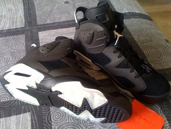 Air Jordan Vi Lakers Black Stitching Custom 03