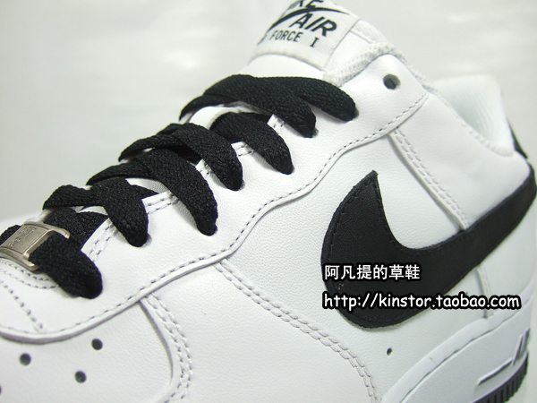 Nike Air Force 1 Low – White – Black – First Look