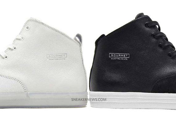 Gourmet Quattro Skate - Black + White - Fall 2010