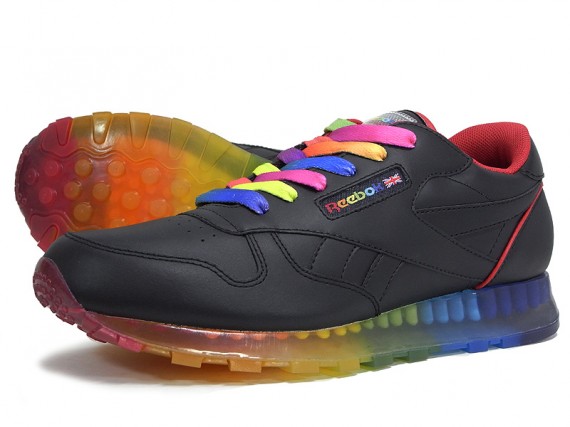 Reebok Women’s CL Leather Clear – Rainbow Pack