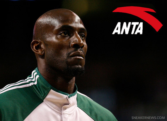 Kevin Garnett Signs with Chinese Sportswear Brand ANTA