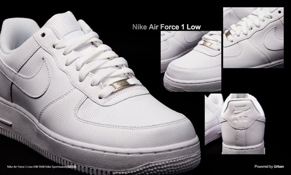 Nike Air Force 1 Low White Perforated Pack