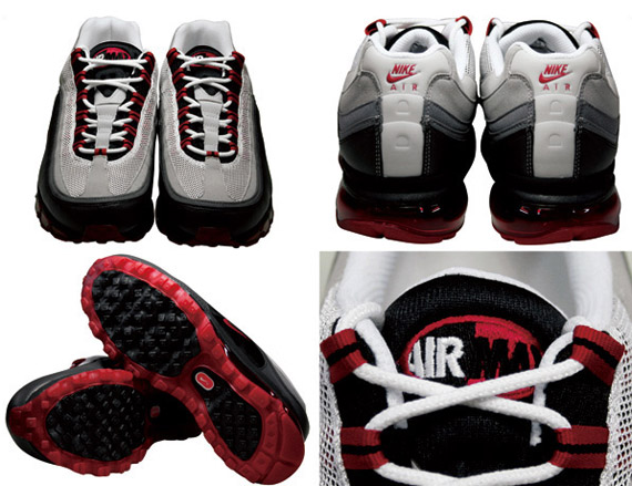 Nike Air Max 24 7 Neutral Grey Varsity Red 3