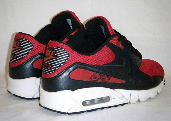 Nike Air Max 90 Current Varsity Red Black Sample 6