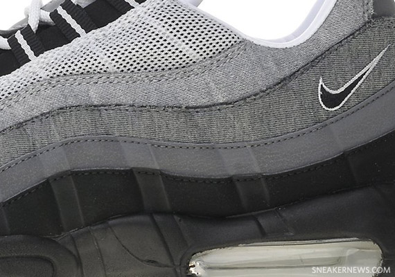 Nike Air Max 95 – Black – Grey – White | JD Exclusive