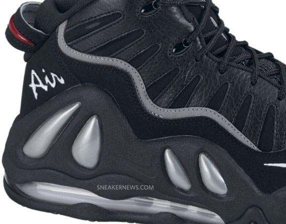 Nike Air Max Uptempo 97 Black Silver 4