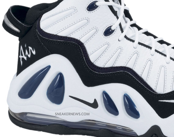 Nike Air Max Uptempo 97 White Navy 4