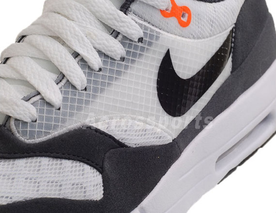 Nike Air Maxim 1 ND - White - Black - Total Orange | Available on eBay