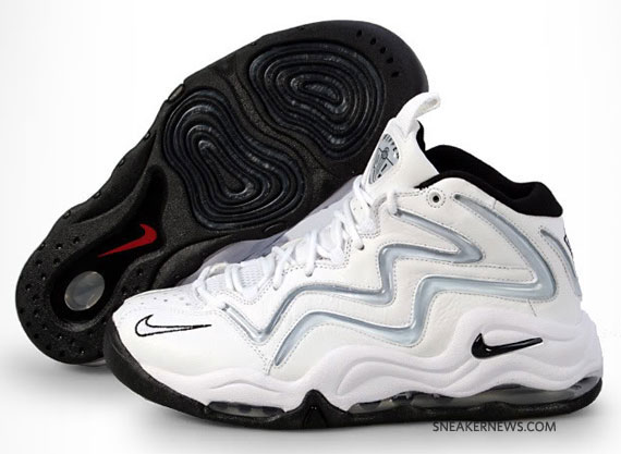 Nike Air Pippen 1 White Silver Black 3