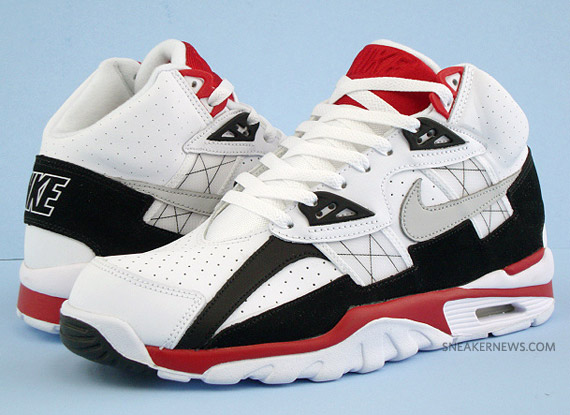 Nike Air Trainer SC - White - Black - Varsity Red | Available on eBay