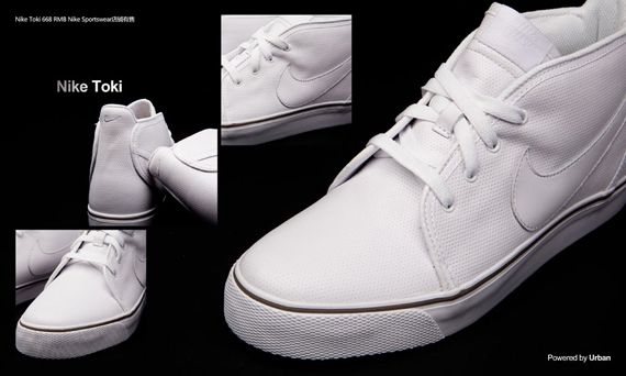 Nike Toki White Perforated Pack