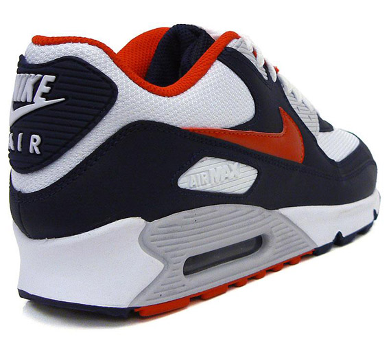 Nike Air Max 90 - Obsidian - Sport Red - White - Neutral Grey