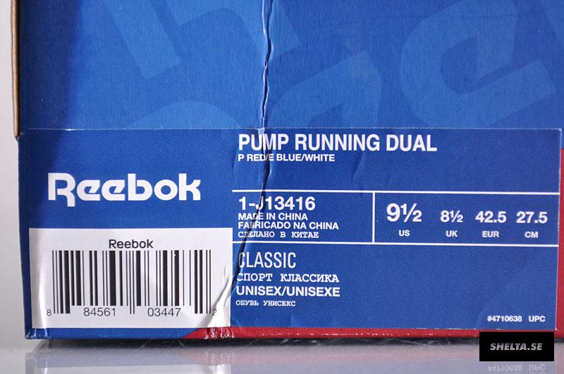 Reebok Dual Pump Runner Pyro Red 04
