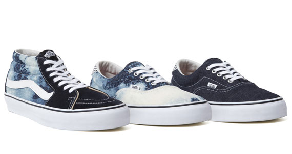 Supreme X Vans Bleached Denim Pack 1