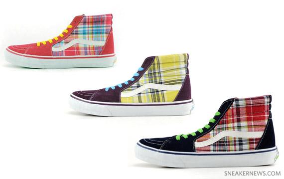 Vans Sk8 Hi Plaid Pack