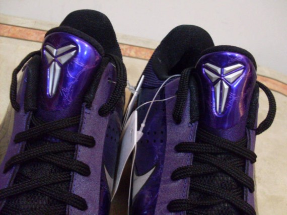 Nike Zoom Kobe V - Ink/Metallic Silver - Sample - "Eggplant"