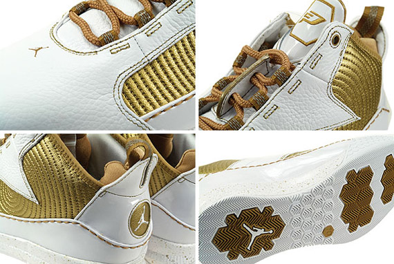 Air Jordan CP3.III - White - Metallic Gold