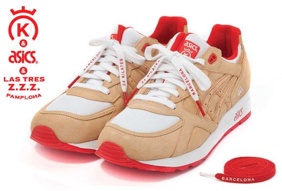 24 Kilates x Las Tres Z.Z.Z. x Asics Gel Lyte Speed – San Fermin Pack