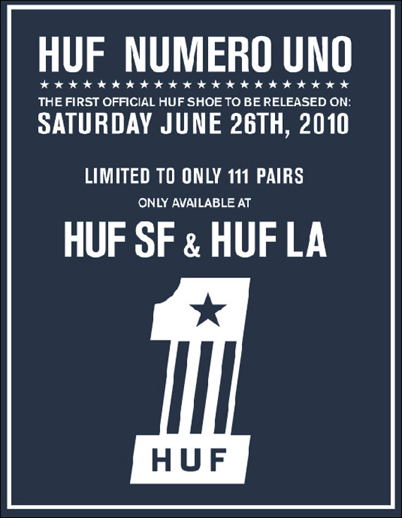 Huf Footwear Hupper Numero Uno 2