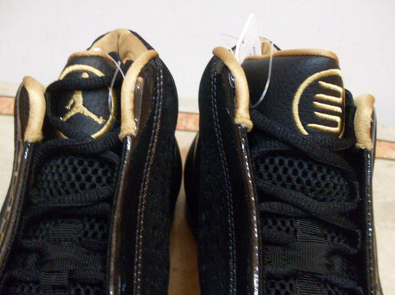 Air Jordan 2010 Team Black Metallic Gold Sample 7