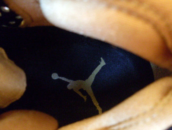 Air Jordan 2010 Team Black Metallic Gold Sample 8