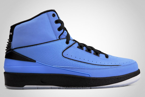 Air Jordan Ii Retro Qf University Blue Black 1