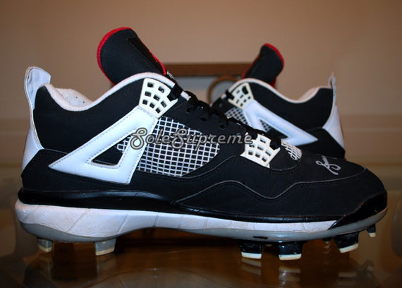 Air Jordan Iv Cleats Andruw Jones Pe 06