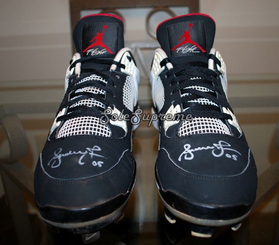 Air Jordan Iv Cleats Andruw Jones Pe 10