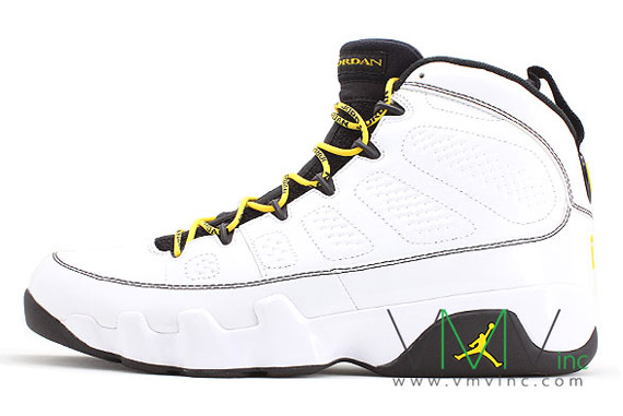 Air Jordan Ix White Citrus Dark Army 2